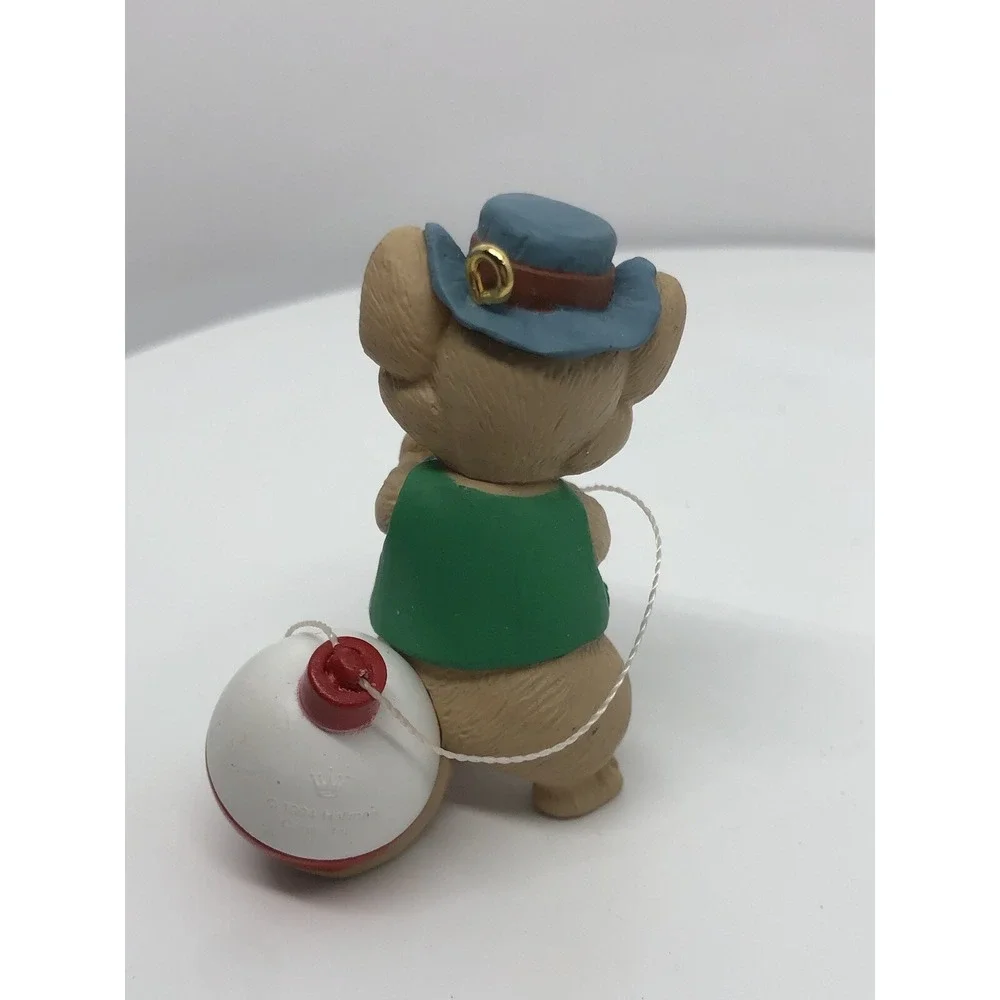 Hallmark Keepsake 1994 Christmas Ornament Merry Fishmas Fishing Mouse Ornament‎